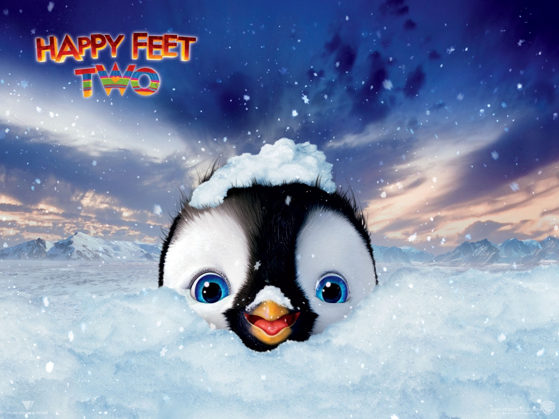 Happy Feet Two Movie for 1152 x 864 resolution