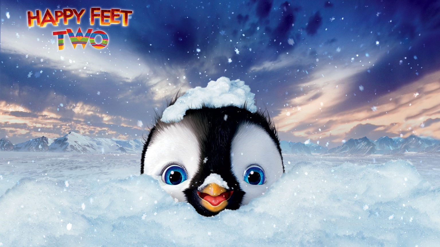 Happy Feet Two Movie for 1536 x 864 HDTV resolution