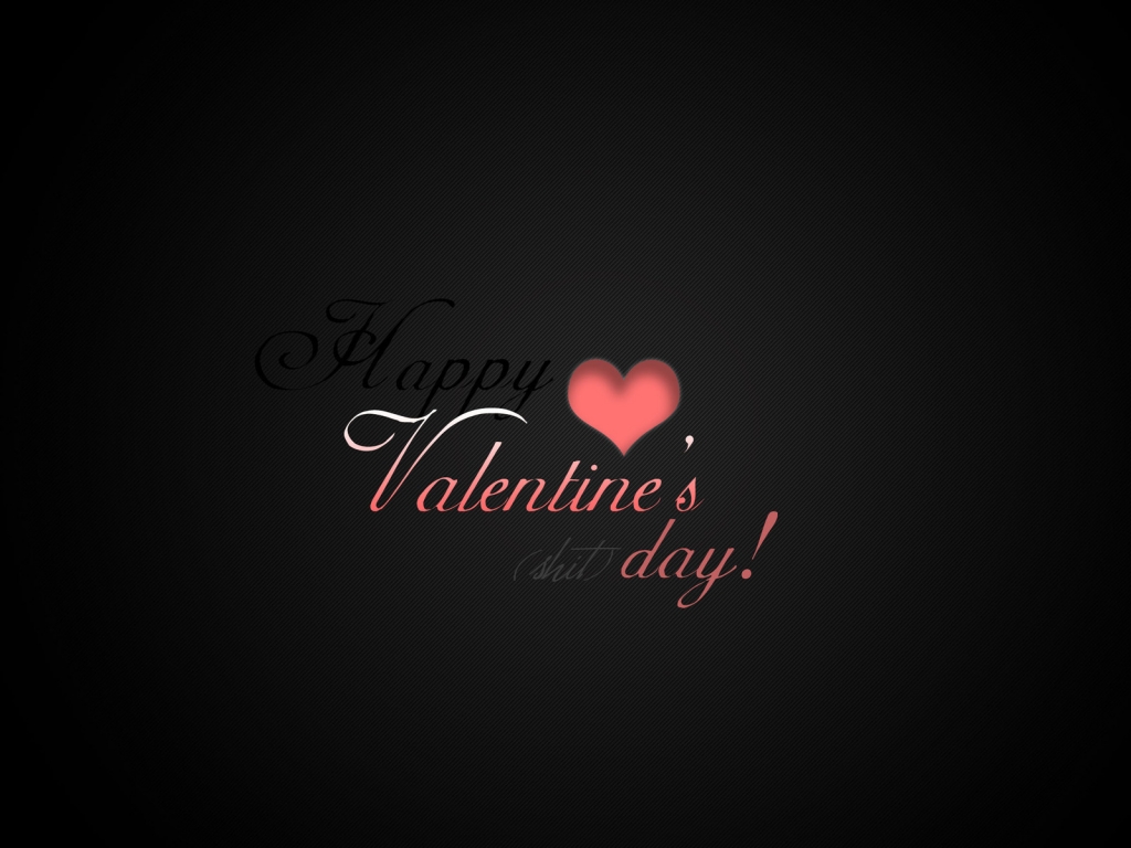 Happy Valentine Day for 1024 x 768 resolution