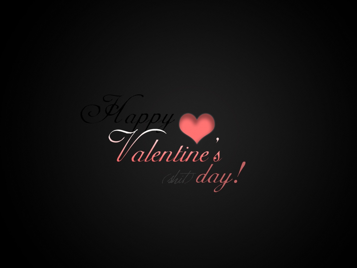 Happy Valentine Day for 1152 x 864 resolution