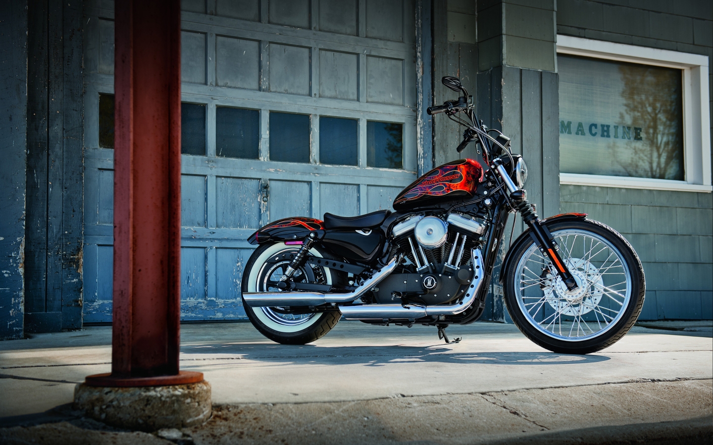 Harley Davidson Sporster XL 1200 for 1440 x 900 widescreen resolution