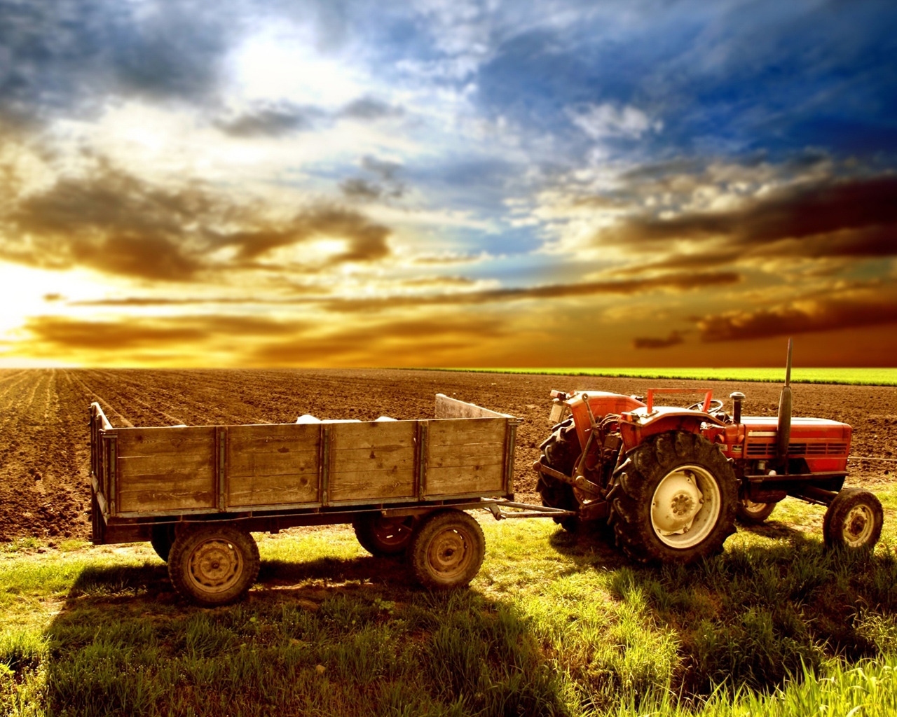 HDR Tractor for 1280 x 1024 resolution