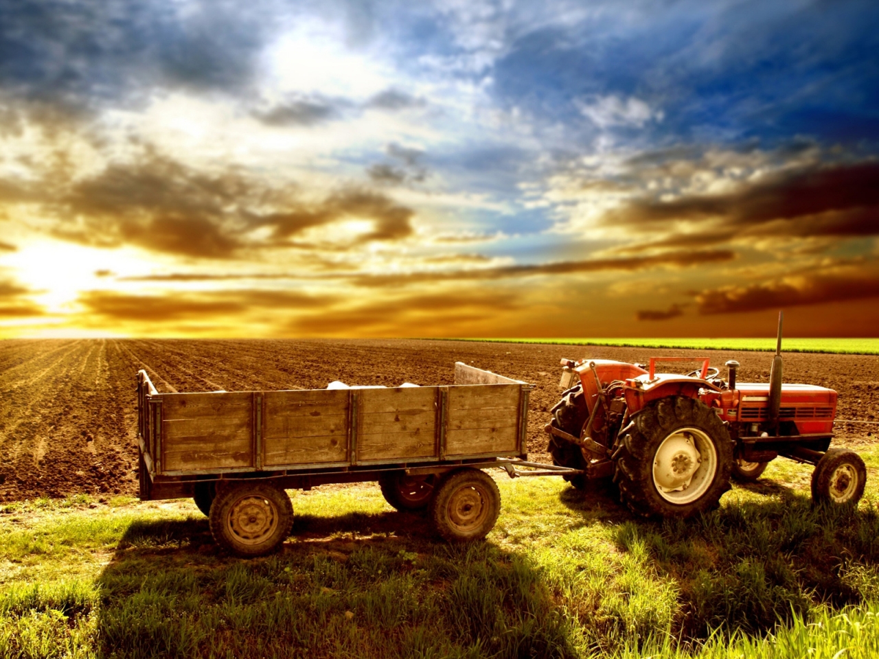 HDR Tractor for 1280 x 960 resolution