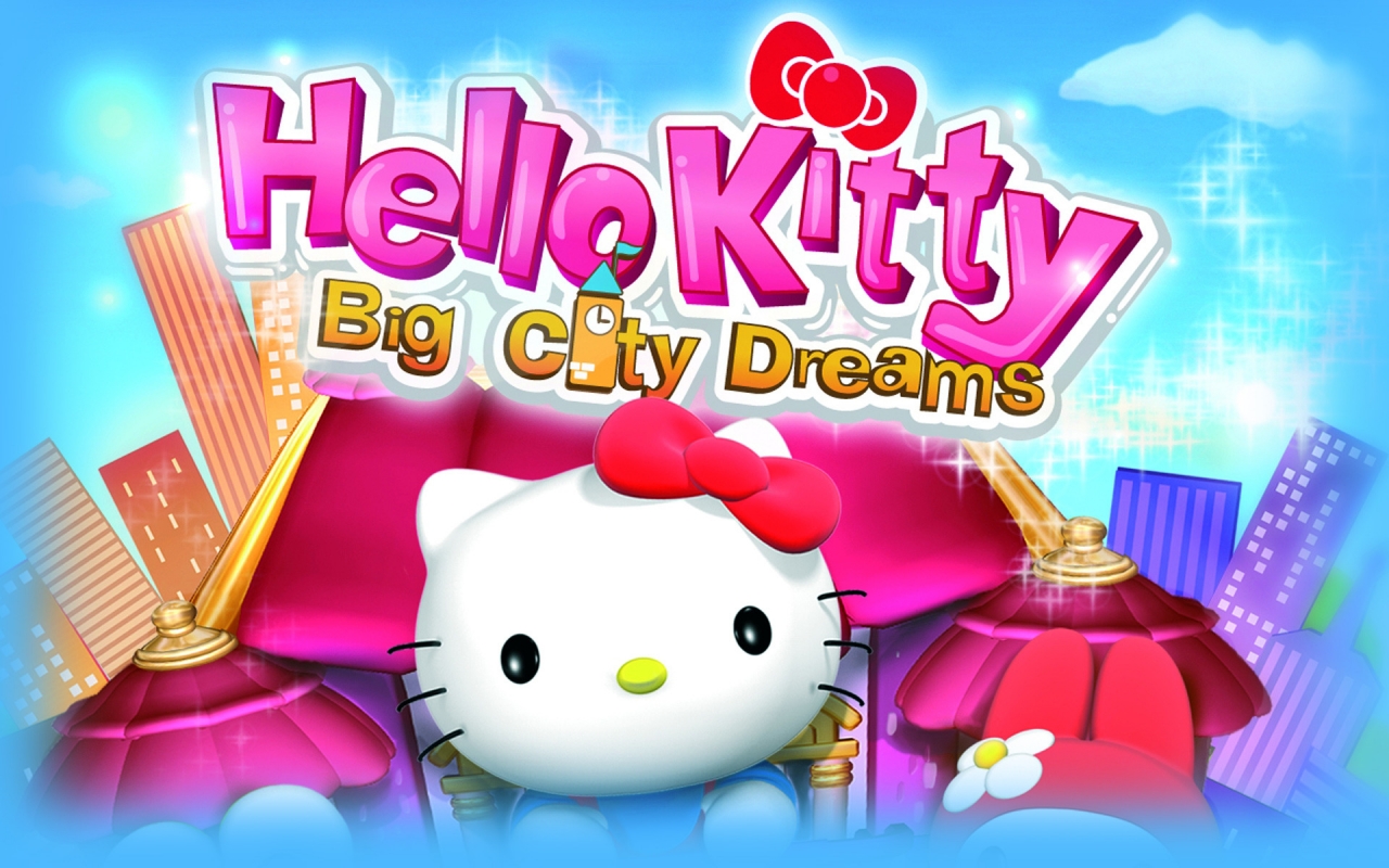 Hello Kitty Big City for 1280 x 800 widescreen resolution