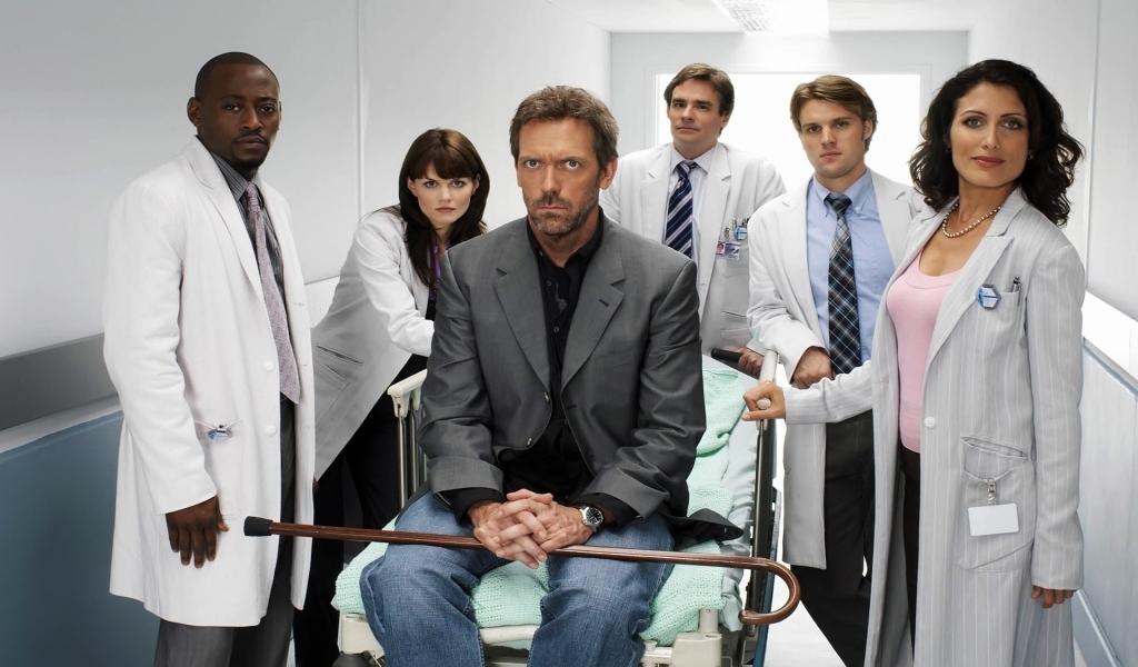 House MD Characters for 1024 x 600 widescreen resolution