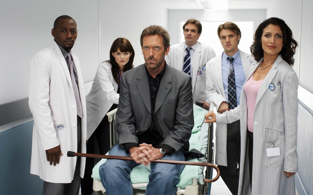 House MD Characters for 1280 x 800 widescreen resolution