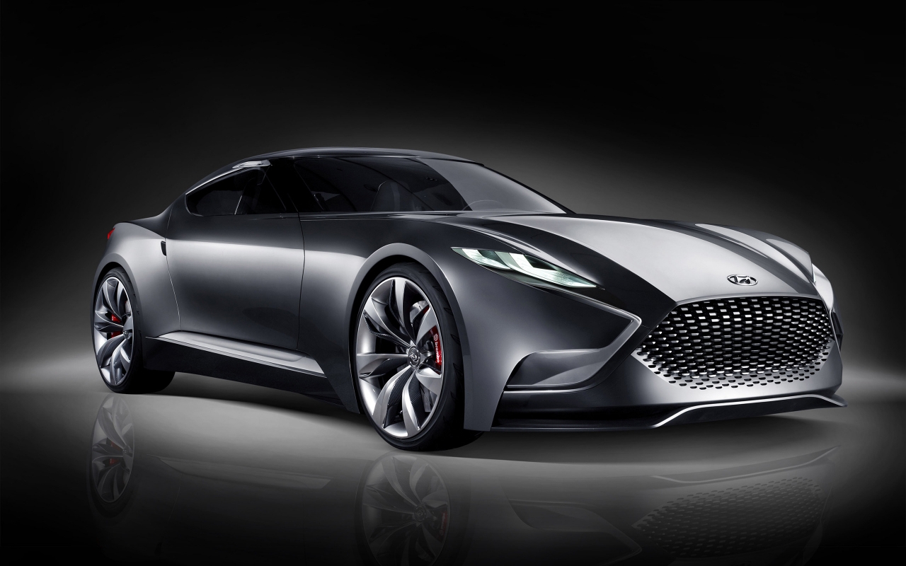 Hyundai Luxury Sports Coupe HND for 1280 x 800 widescreen resolution