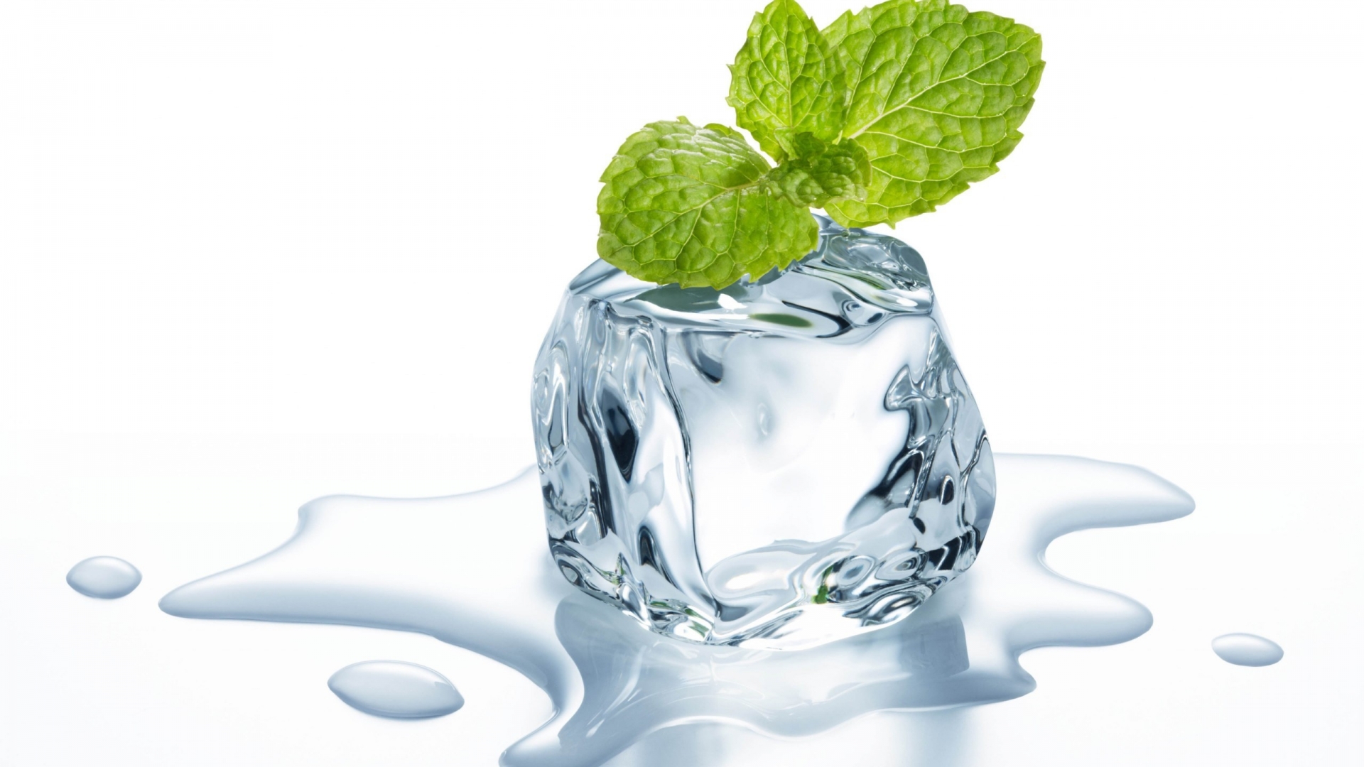 Ice Cube and Mint for 1920 x 1080 HDTV 1080p resolution