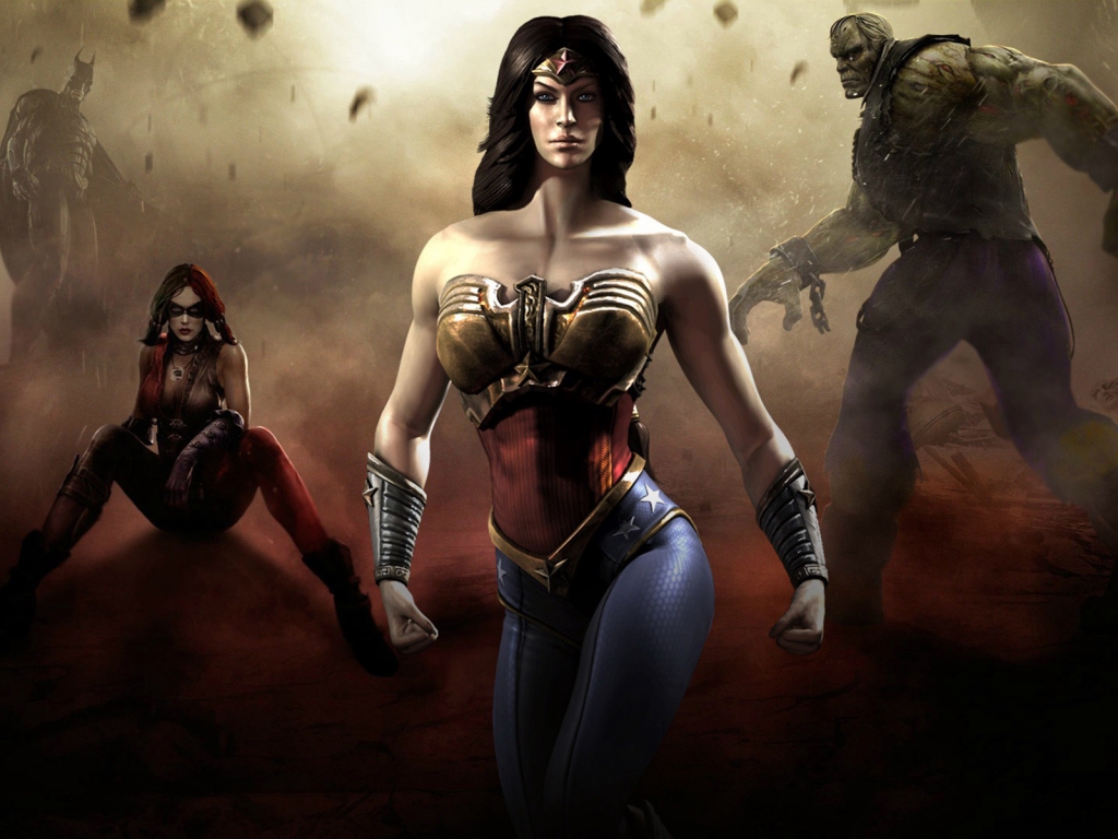 Injustice Heroes for 1024 x 768 resolution