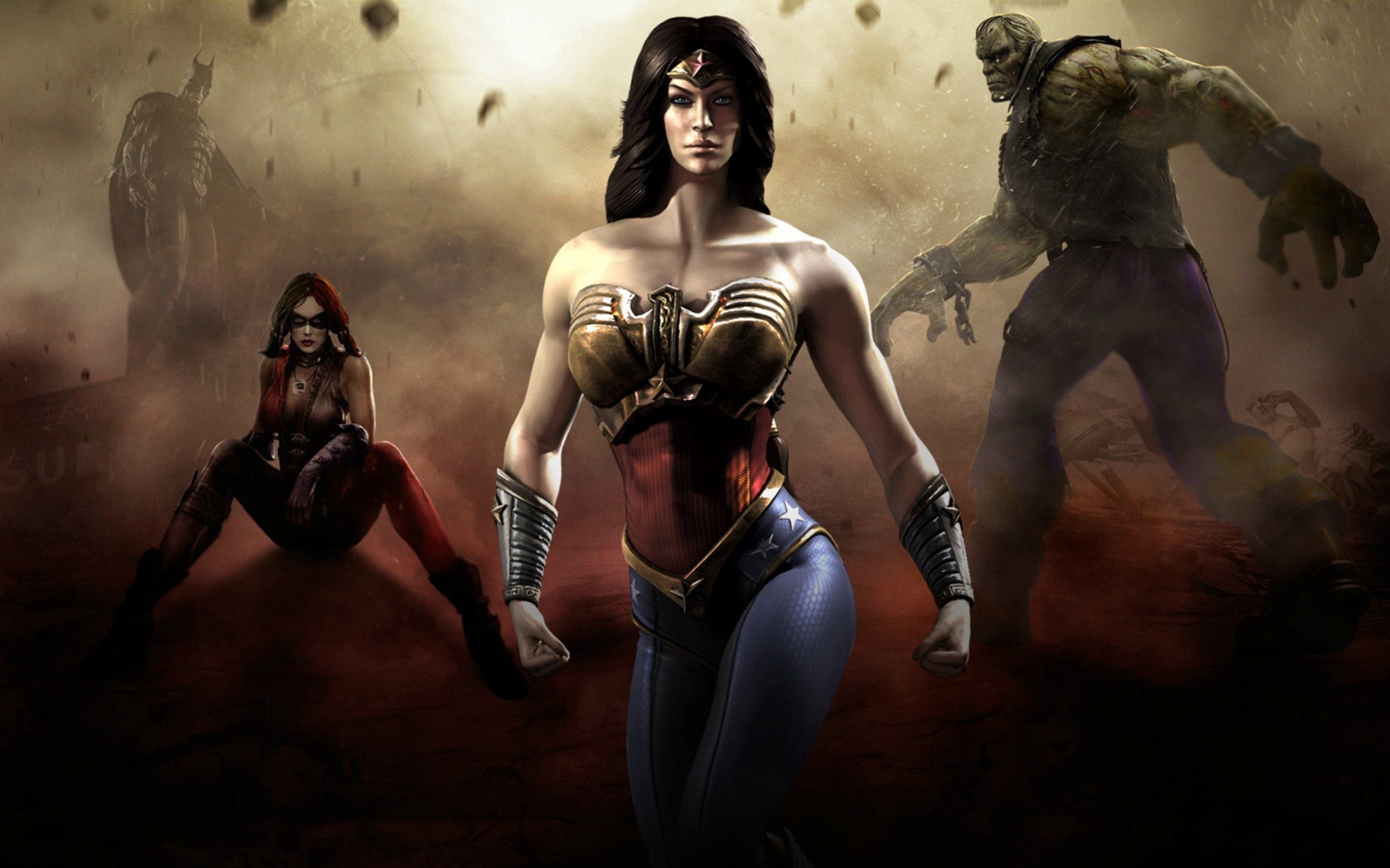 Injustice Heroes for 1680 x 1050 widescreen resolution