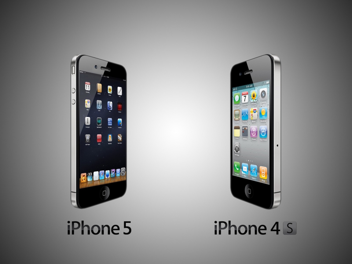 iPhone 4S and iPhone 5 for 1152 x 864 resolution