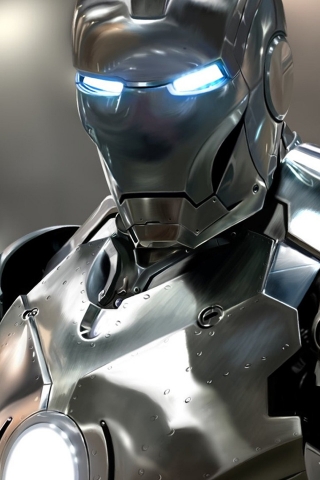 Iron Man 2 War Machine for 320 x 480 iPhone resolution