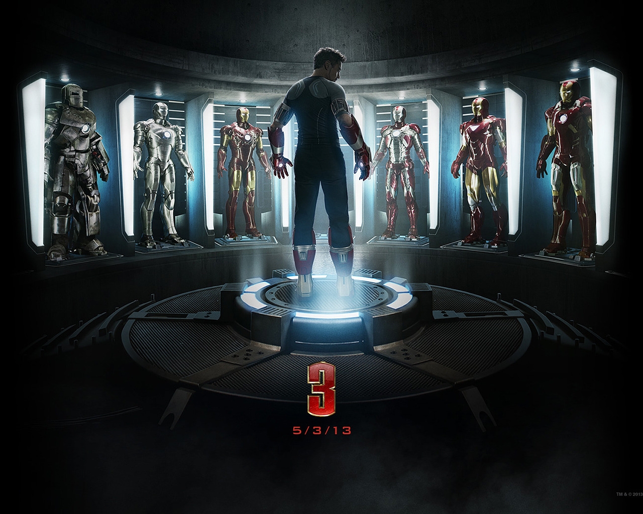 Iron Man 3 Movie for 1280 x 1024 resolution