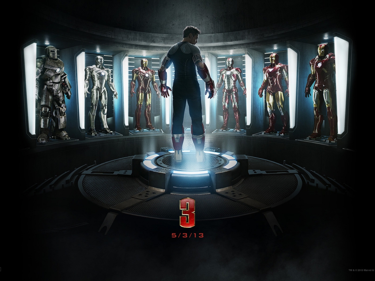 Iron Man 3 Movie for 1280 x 960 resolution