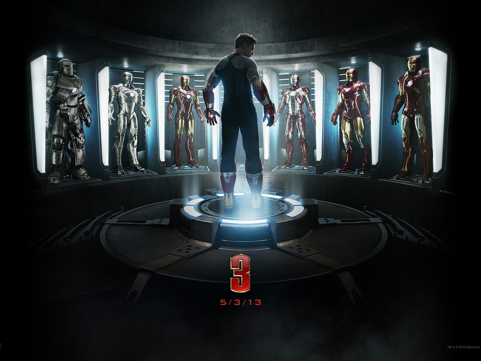 Iron Man 3 Movie for 1600 x 1200 resolution
