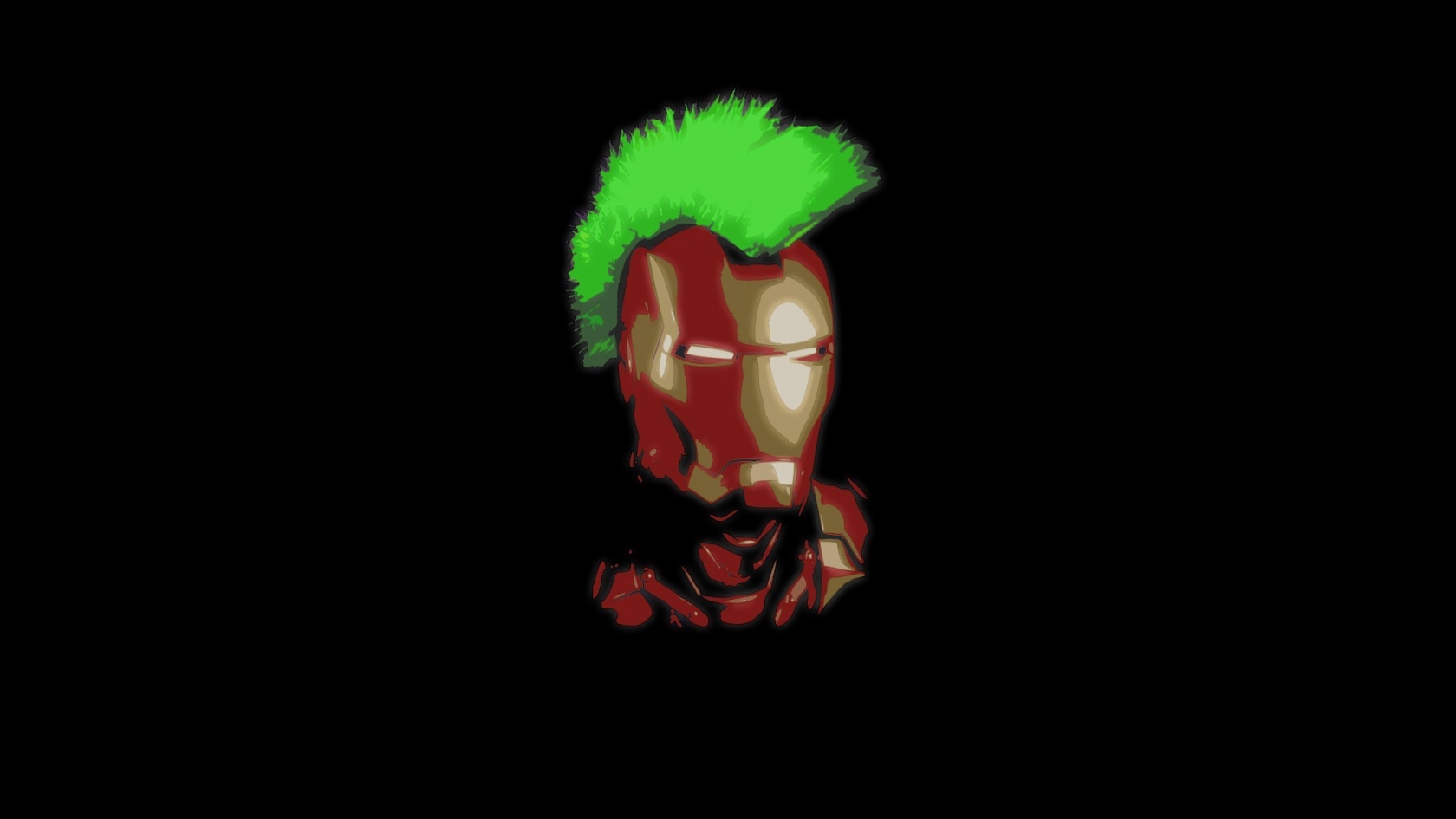 Iron Man Punker for 1680 x 945 HDTV resolution