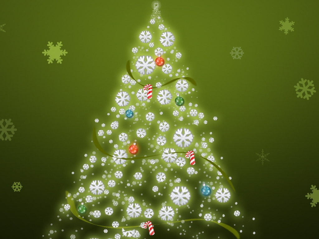 Its Just a Christmas Tree for 1024 x 768 resolution