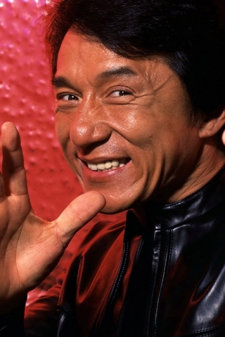 Jackie Chan for 320 x 480 iPhone resolution