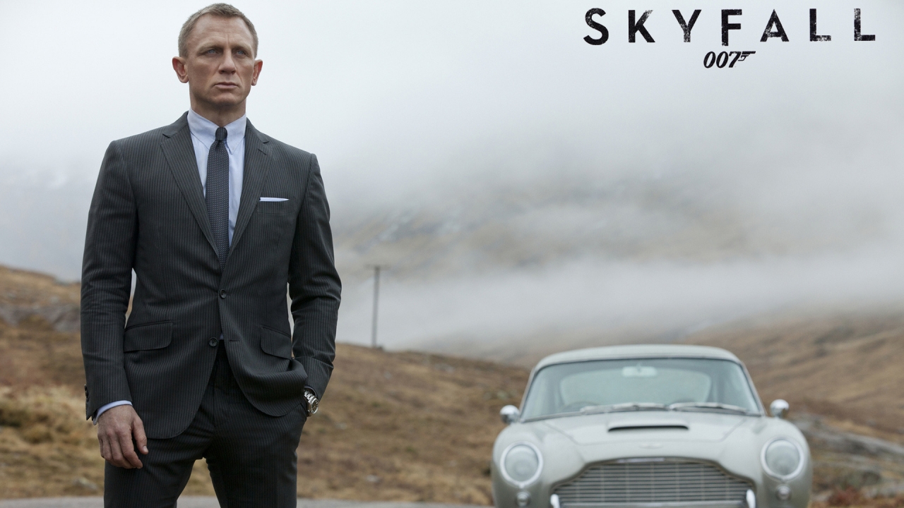 James Bond Skyfall for 1280 x 720 HDTV 720p resolution