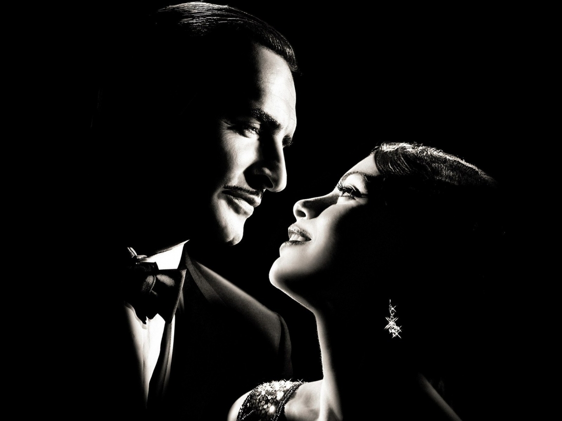 Jean Dujardin and Berenice Bezho for 1152 x 864 resolution