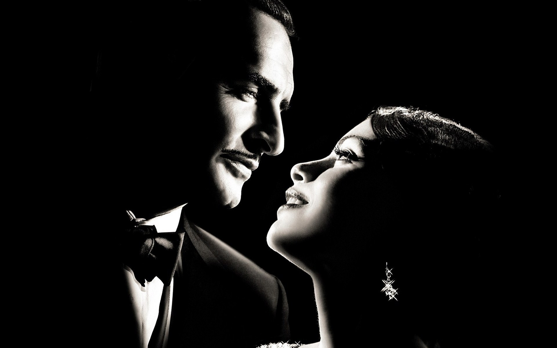 Jean Dujardin and Berenice Bezho for 1920 x 1200 widescreen resolution