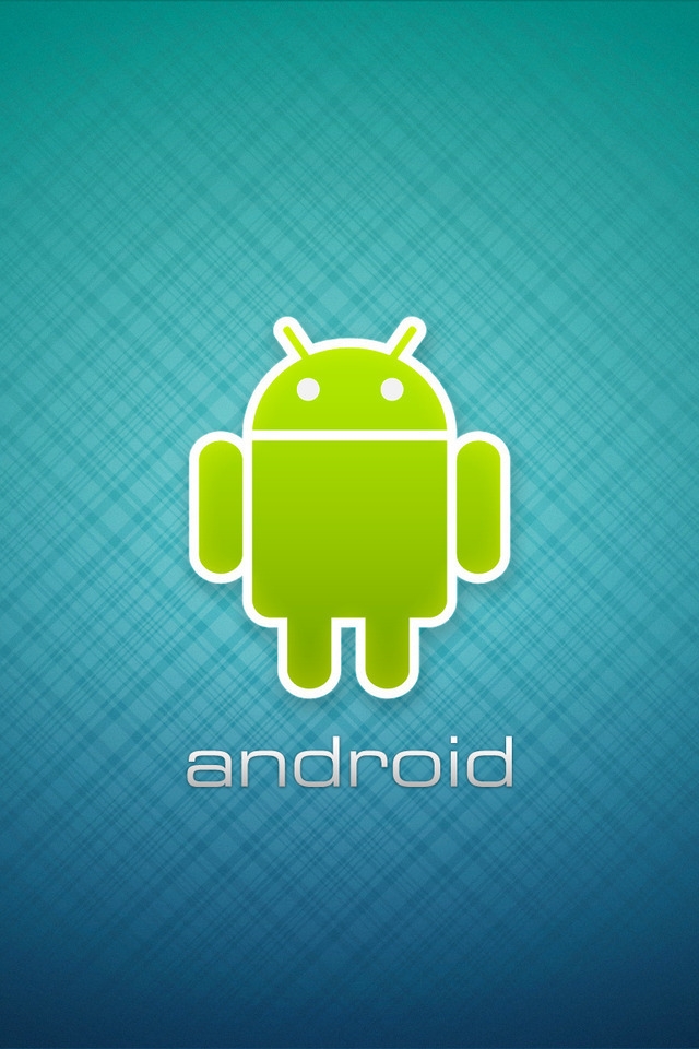 Just Android Logo for 640 x 960 iPhone 4 resolution