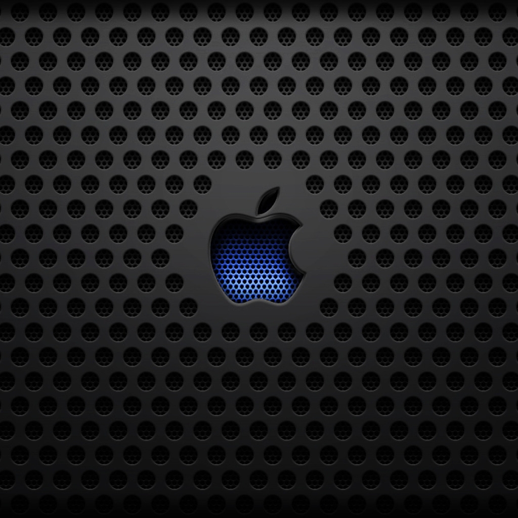 Just Apple Logo for 1024 x 1024 iPad resolution