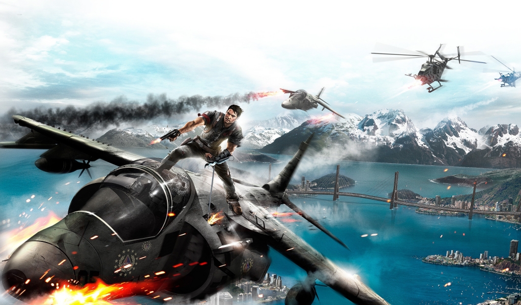 Just Cause 2 for 1024 x 600 widescreen resolution