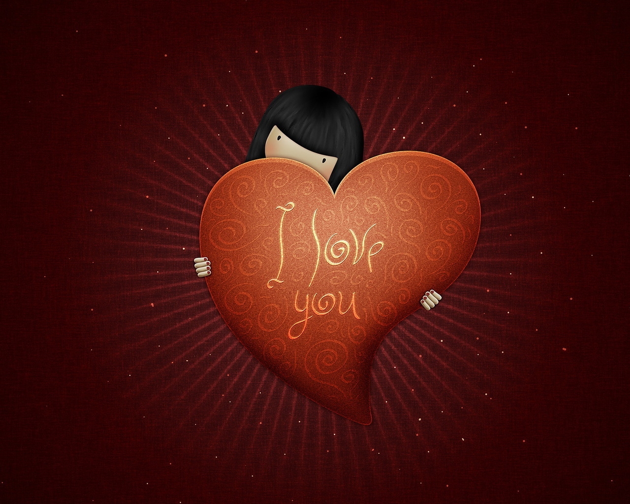 Just I Love You for 1280 x 1024 resolution