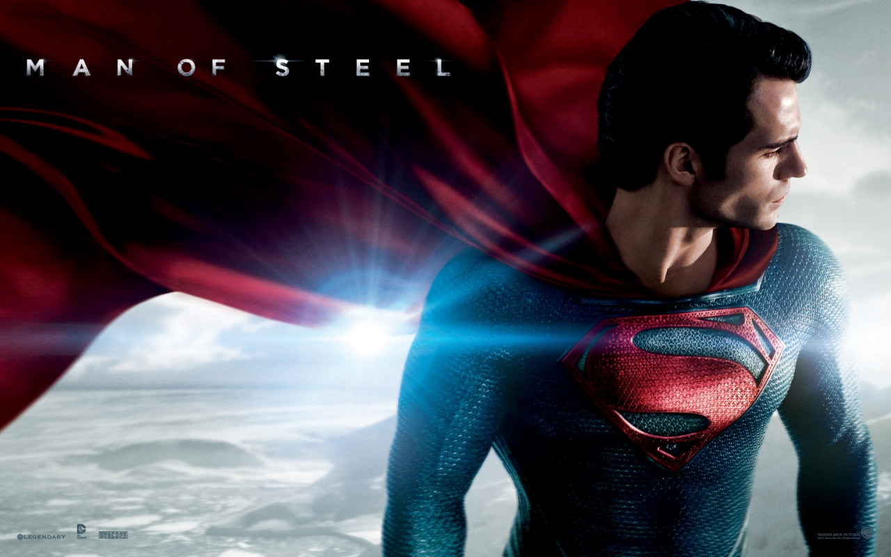 Kal-El Man of Steel for 1280 x 800 widescreen resolution