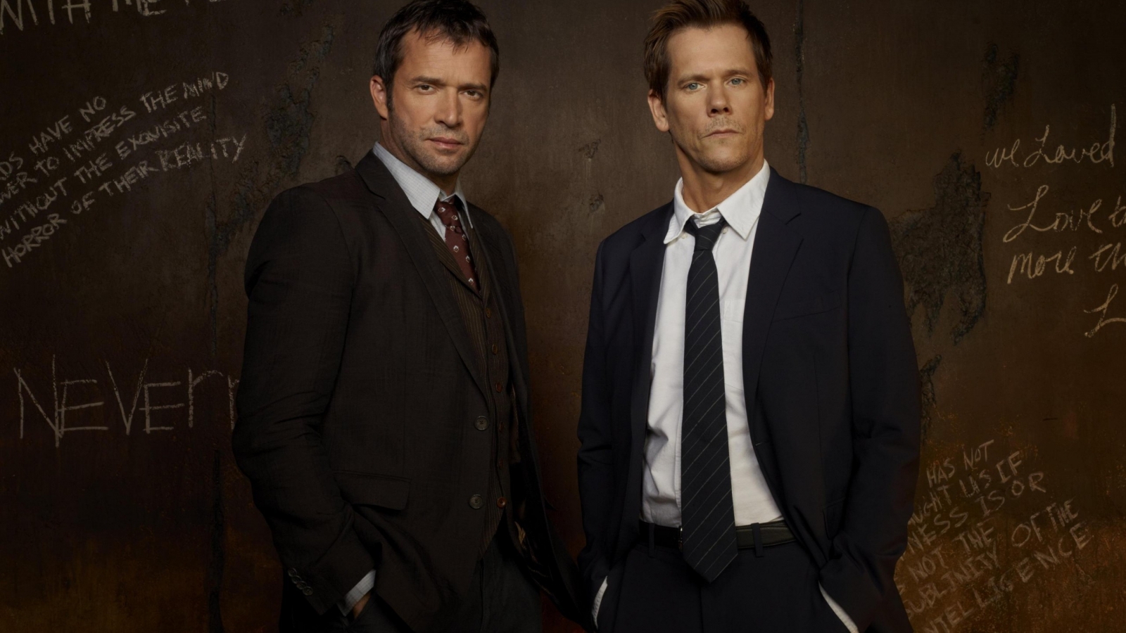 Kevin Bacon and James Purefoy for 1600 x 900 HDTV resolution