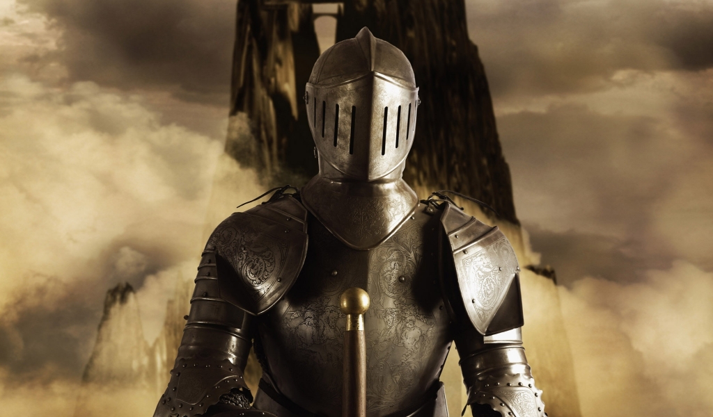 Knight for 1024 x 600 widescreen resolution