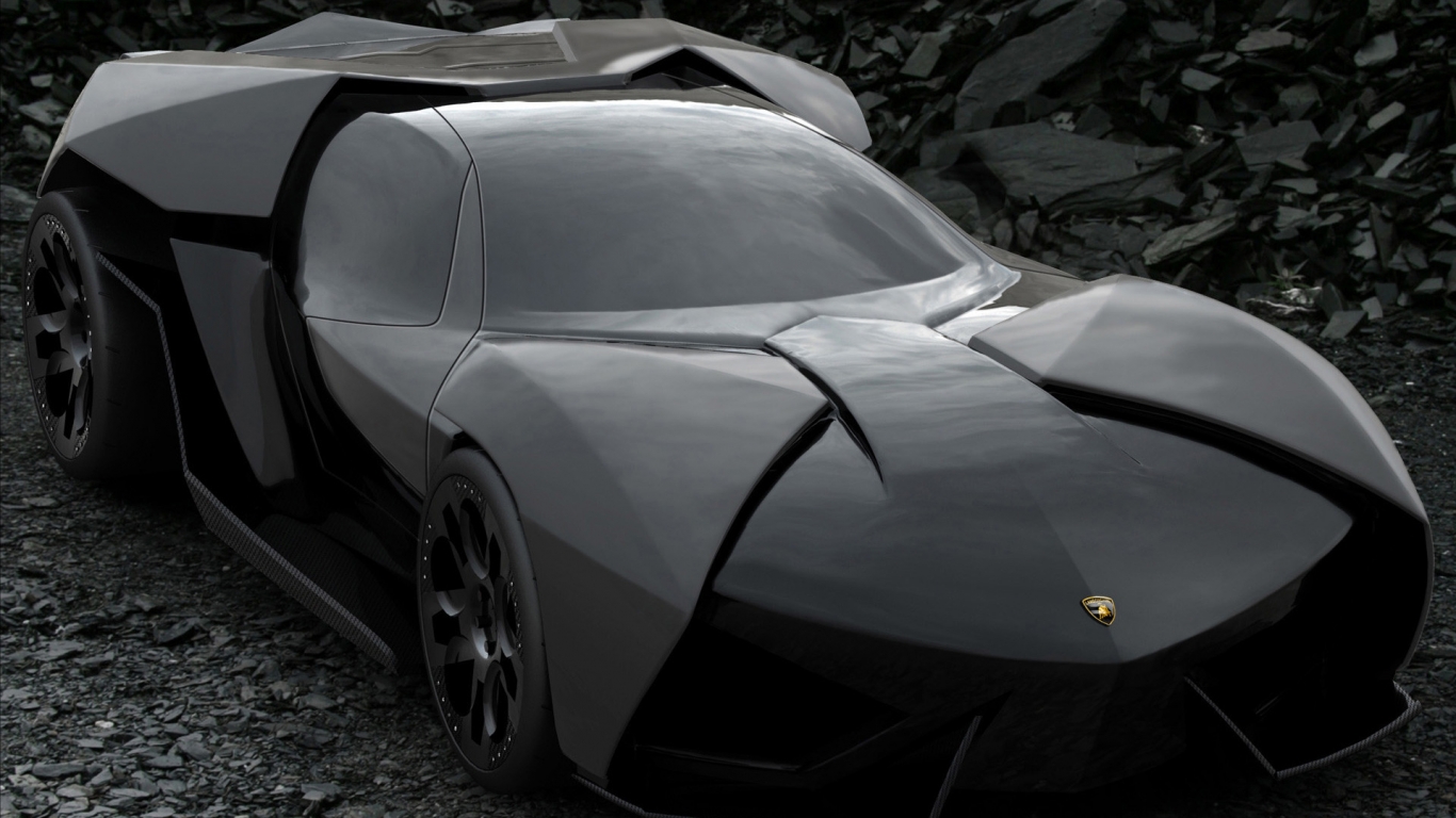 Lamborghini Ankonian Concept for 1366 x 768 HDTV resolution