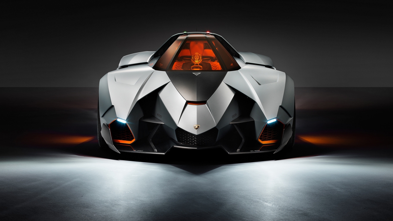 Lamborghini Egoista Front for 1280 x 720 HDTV 720p resolution
