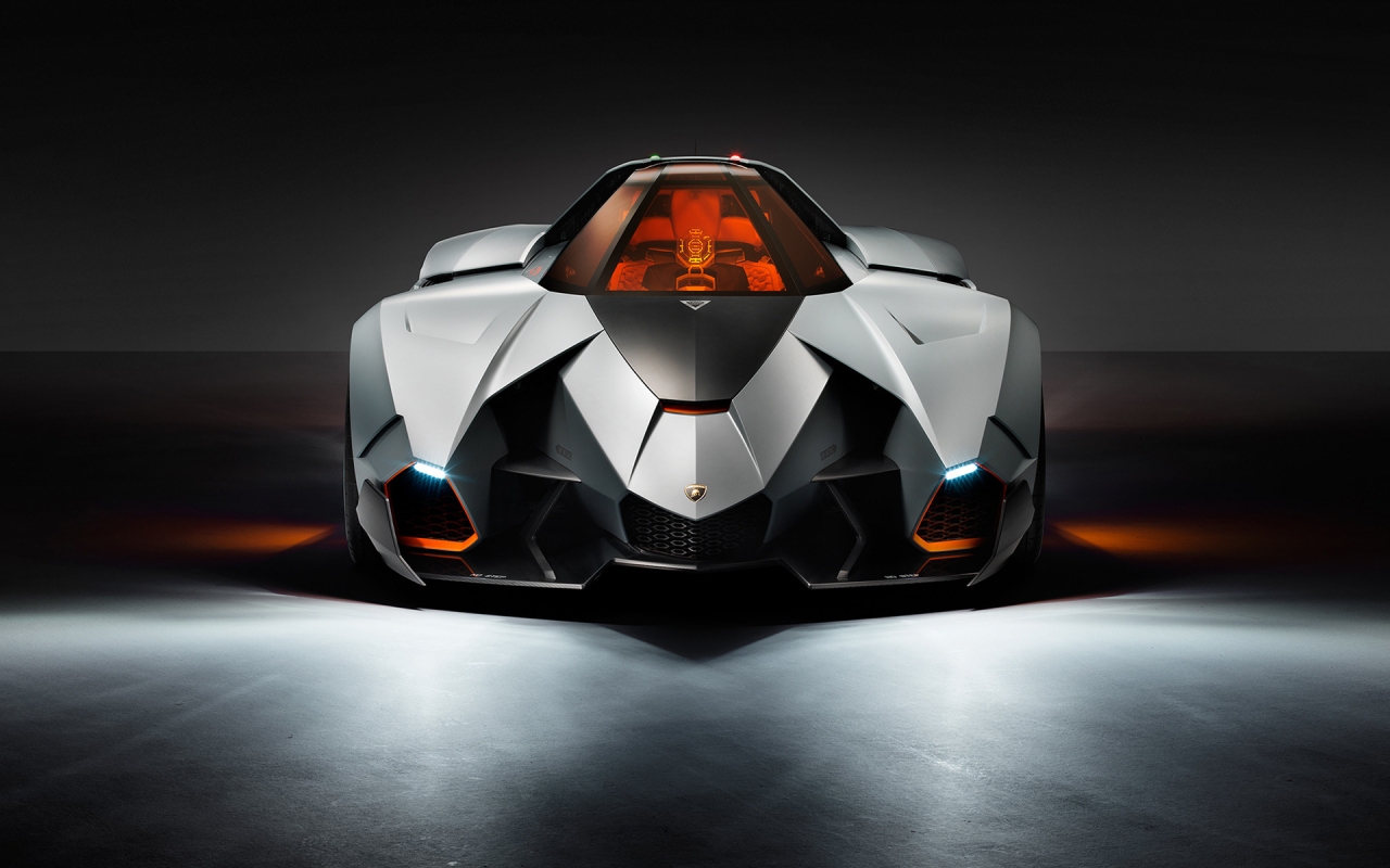Lamborghini Egoista Front for 1280 x 800 widescreen resolution