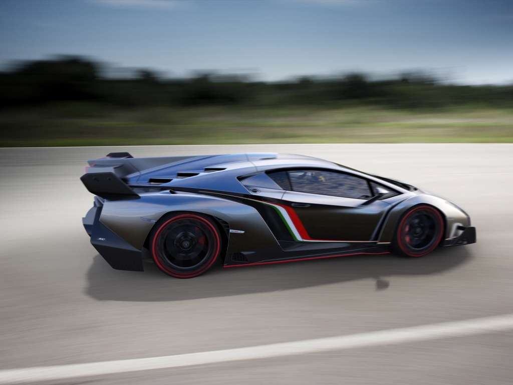 Lamborghini Veneno Speed for 1024 x 768 resolution