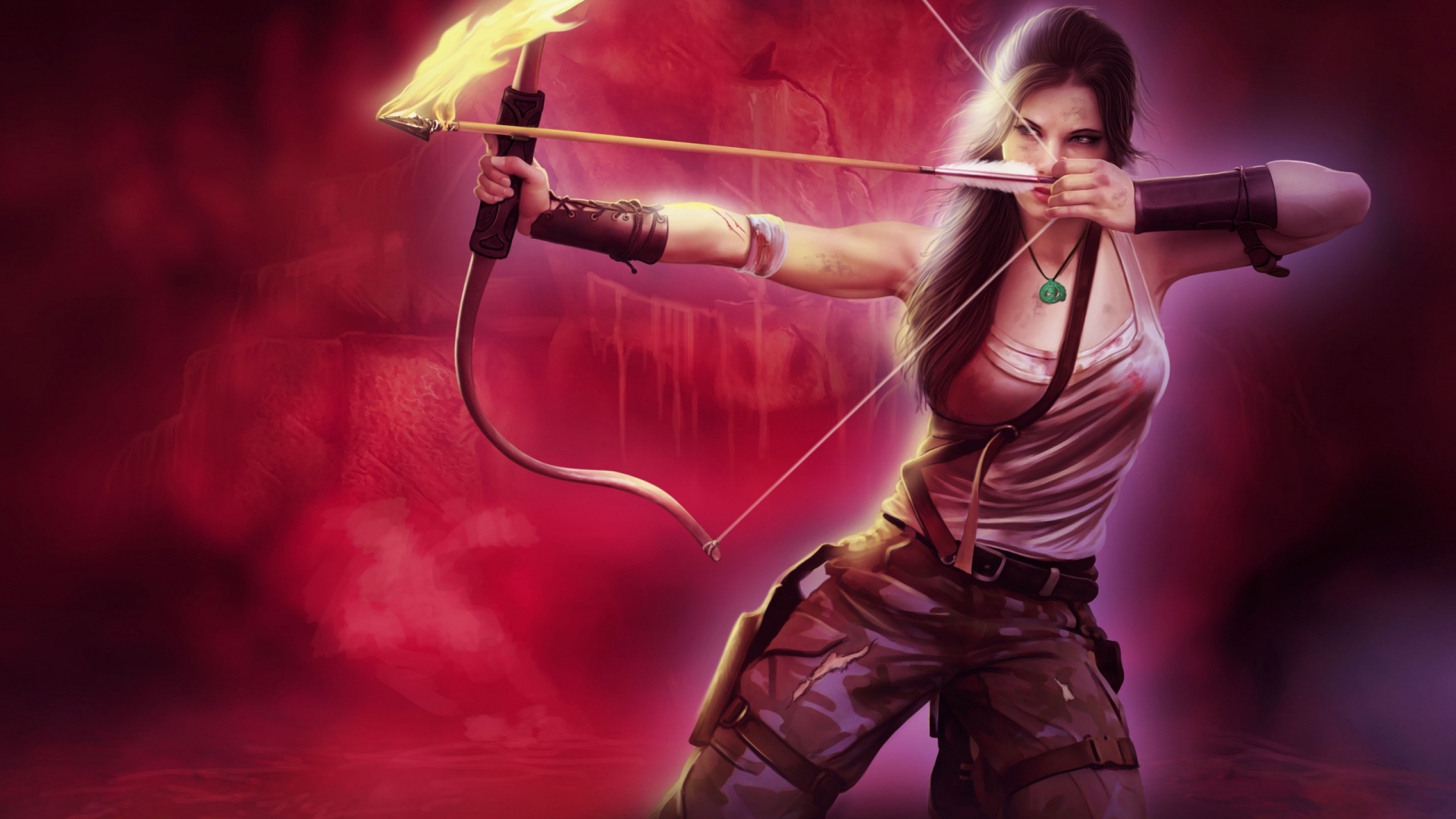 Lara Croft Tomb Raider Poster for 1920 x 1080 HDTV 1080p resolution