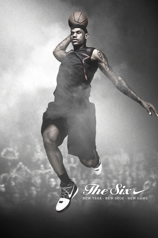 Lebron James for 320 x 480 iPhone resolution