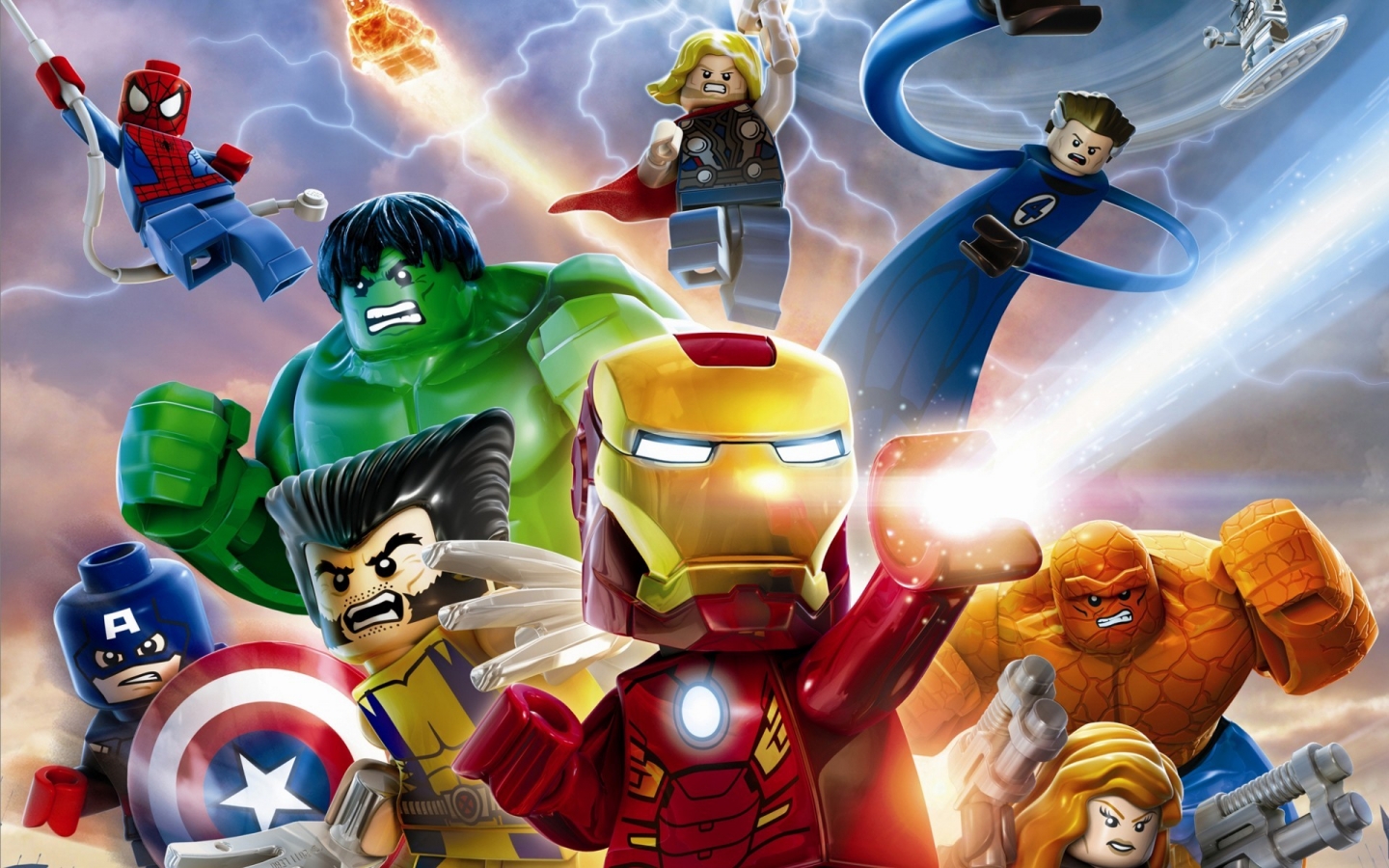 LEGO Marvel Super Heroes for 1440 x 900 widescreen resolution