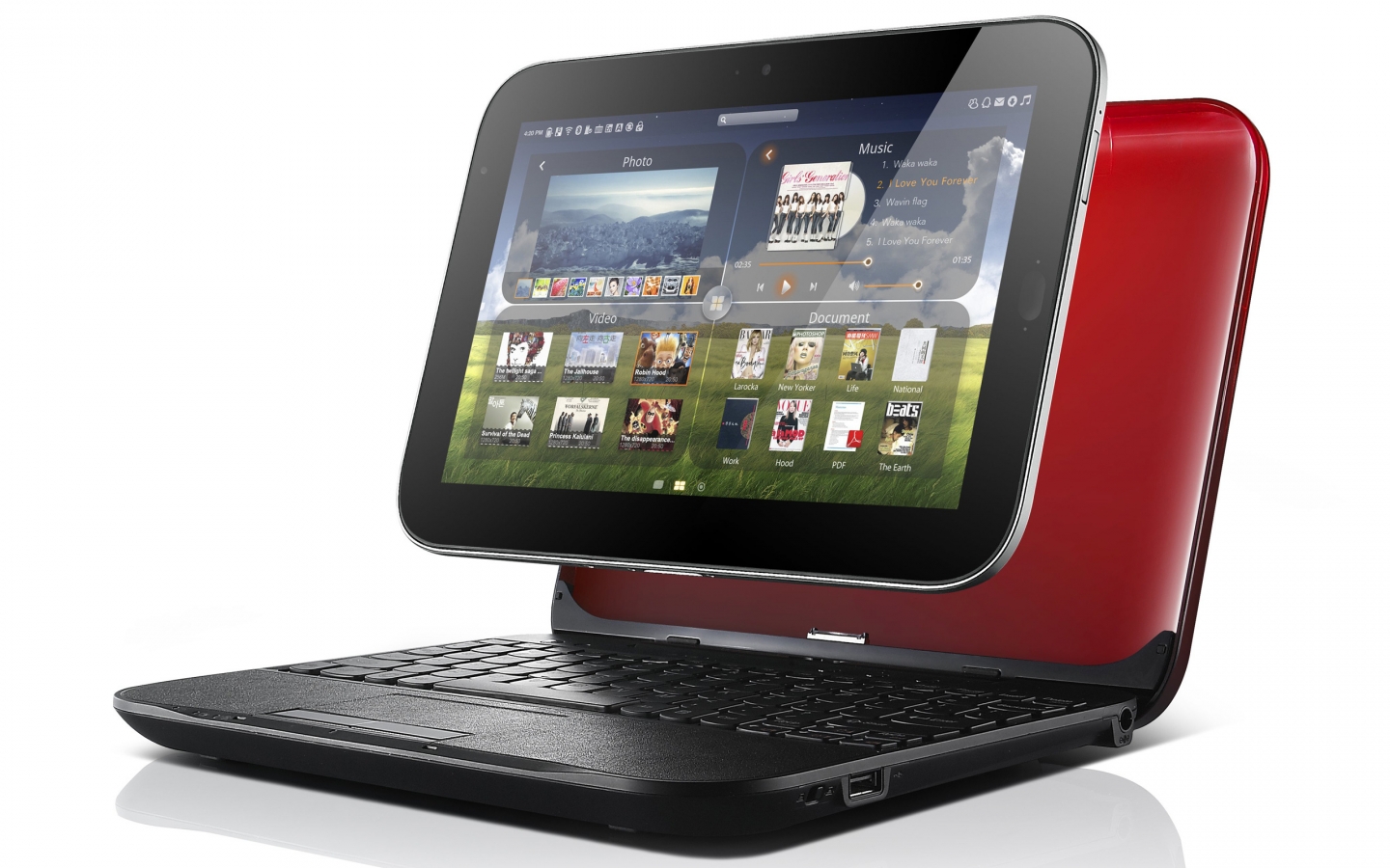 Lenovo IdeaPad U1 Hybrid for 1440 x 900 widescreen resolution