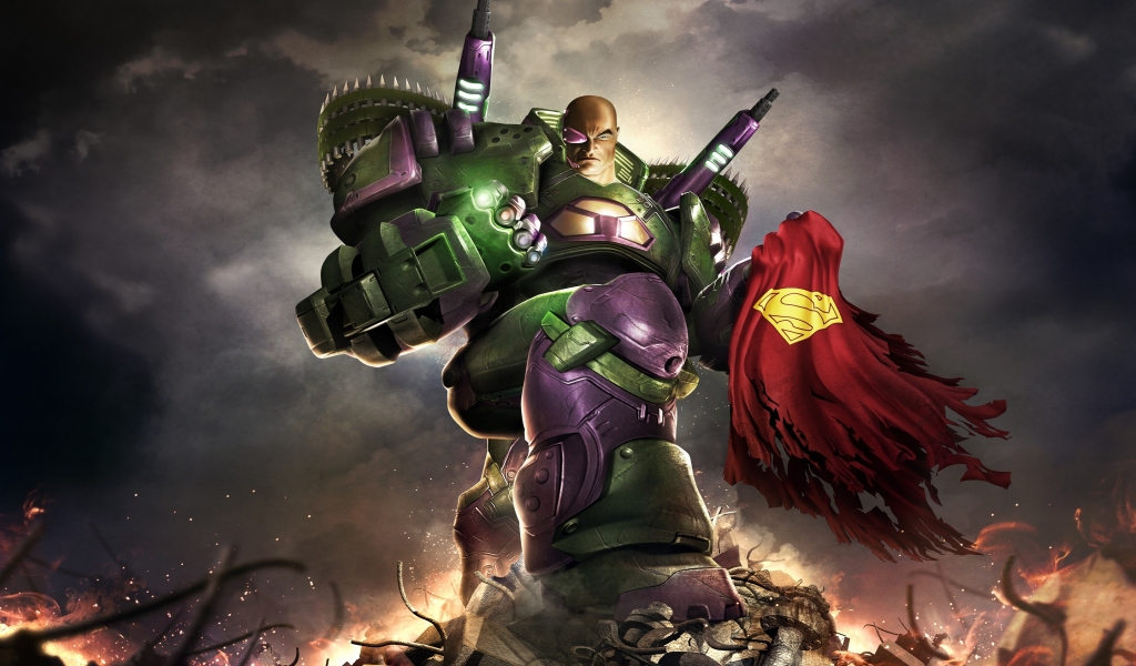 Lex Luthor DC Universe Online for 1024 x 600 widescreen resolution