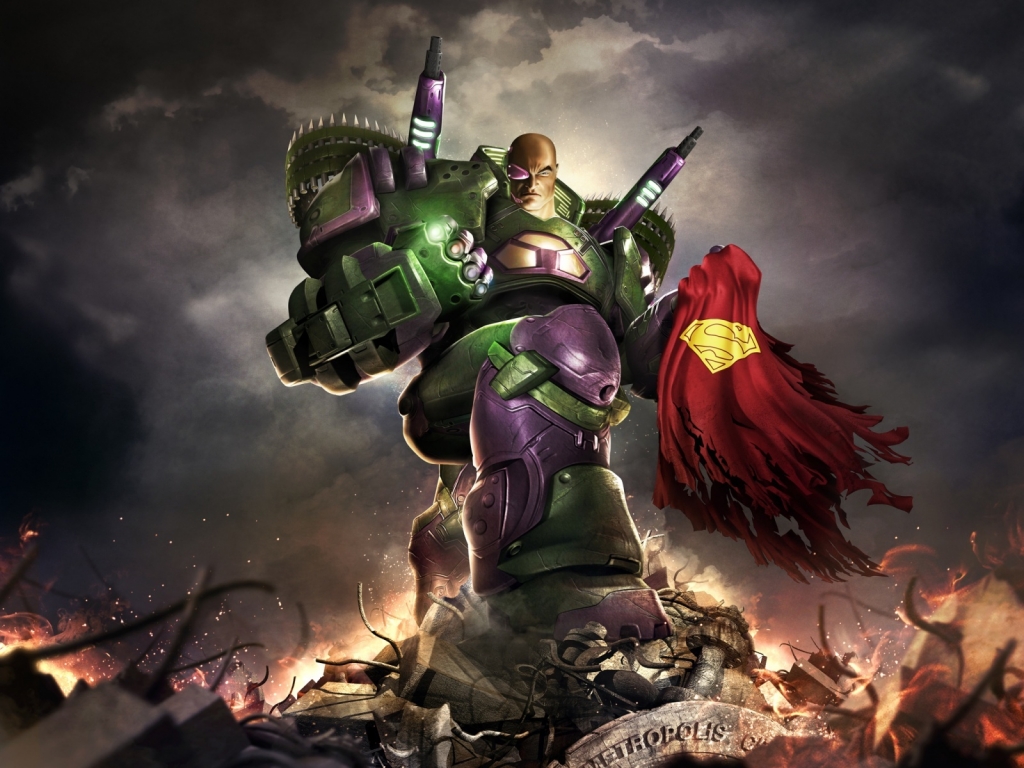 Lex Luthor DC Universe Online for 1024 x 768 resolution