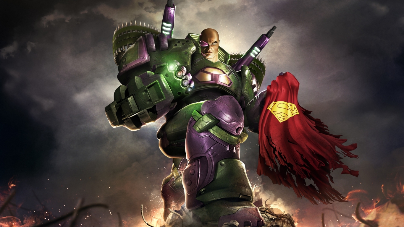Lex Luthor DC Universe Online for 1366 x 768 HDTV resolution