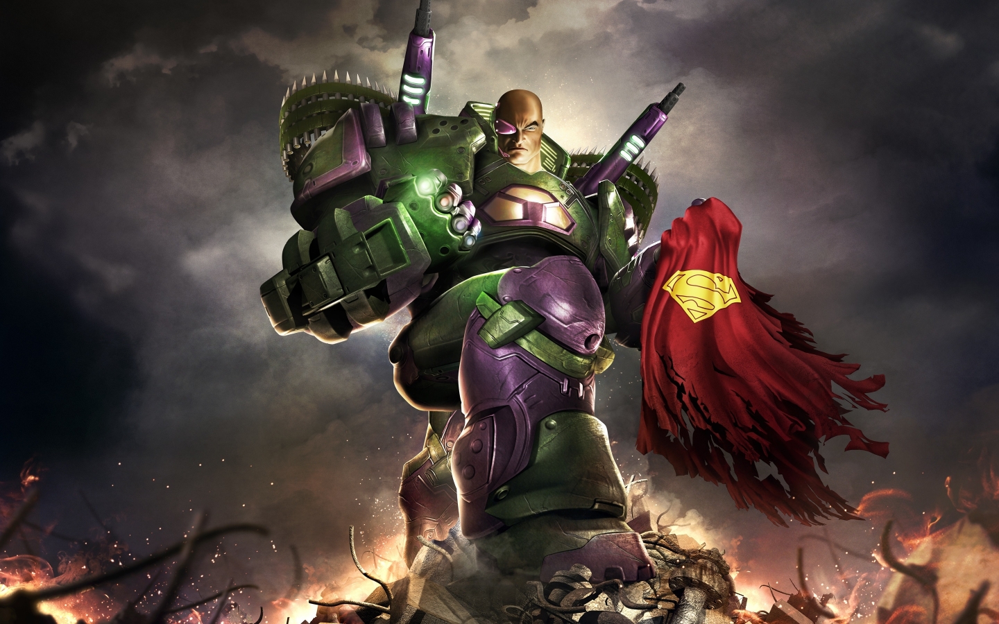 Lex Luthor DC Universe Online for 1440 x 900 widescreen resolution