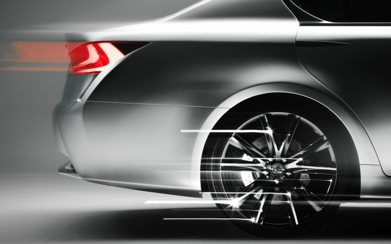Lexus LF-GH Concept for 1280 x 800 widescreen resolution