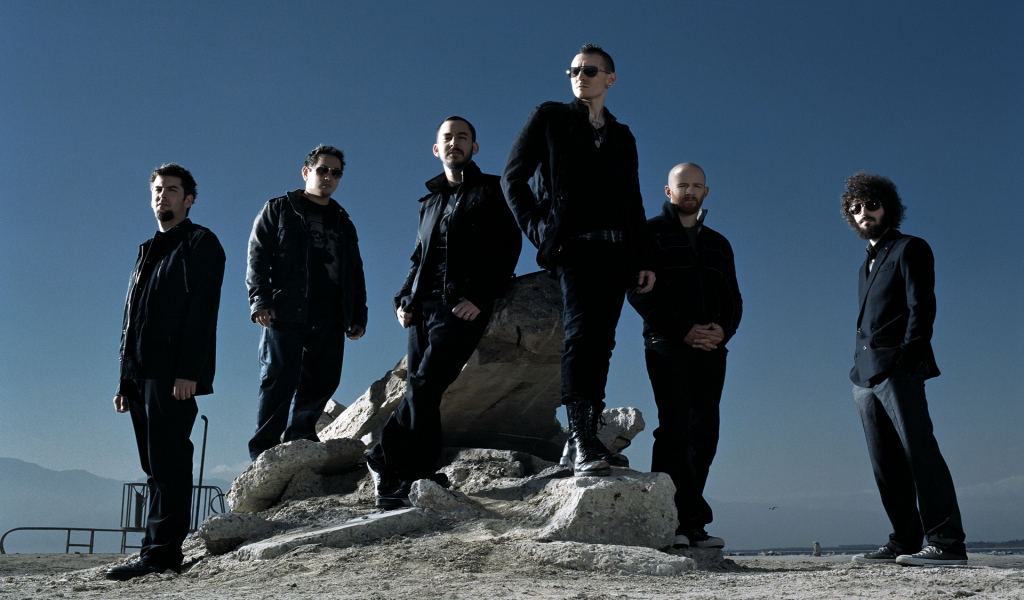 Linkin Park Band for 1024 x 600 widescreen resolution
