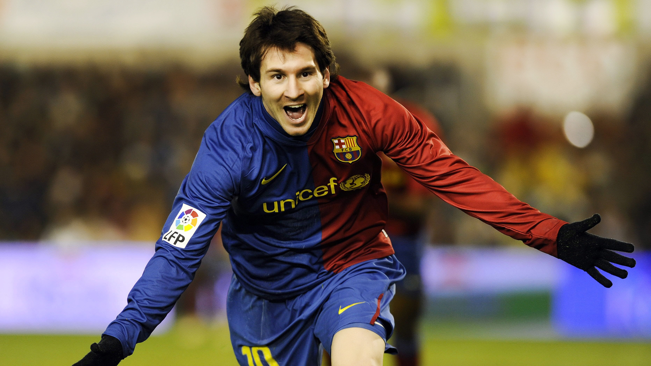 Lionel Messi Barcelona for 2560x1440 HDTV resolution