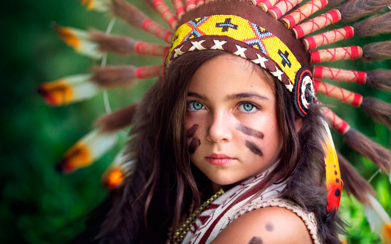 Little Indian for 1280 x 800 widescreen resolution
