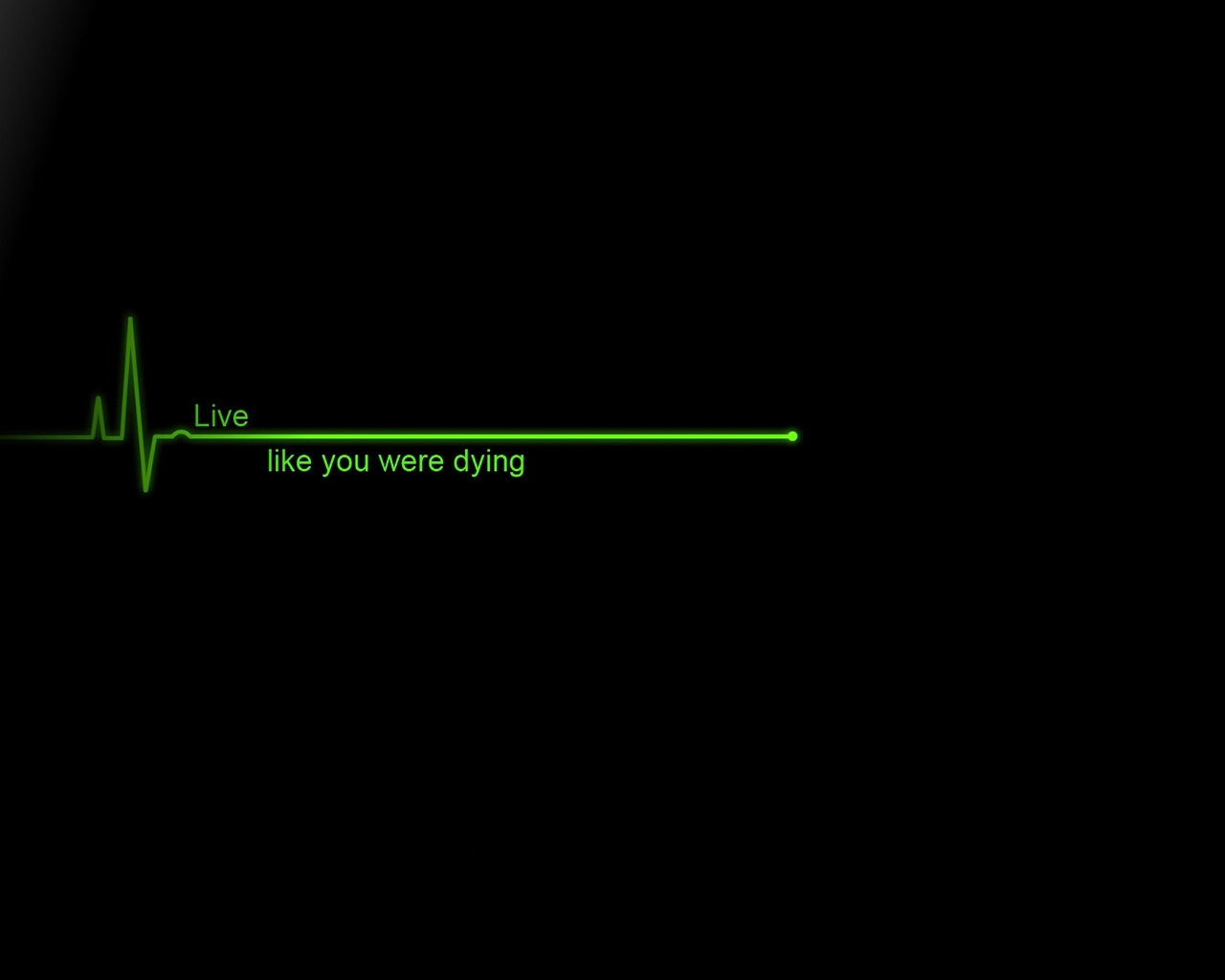 Live like you were dying for 1280 x 1024 resolution