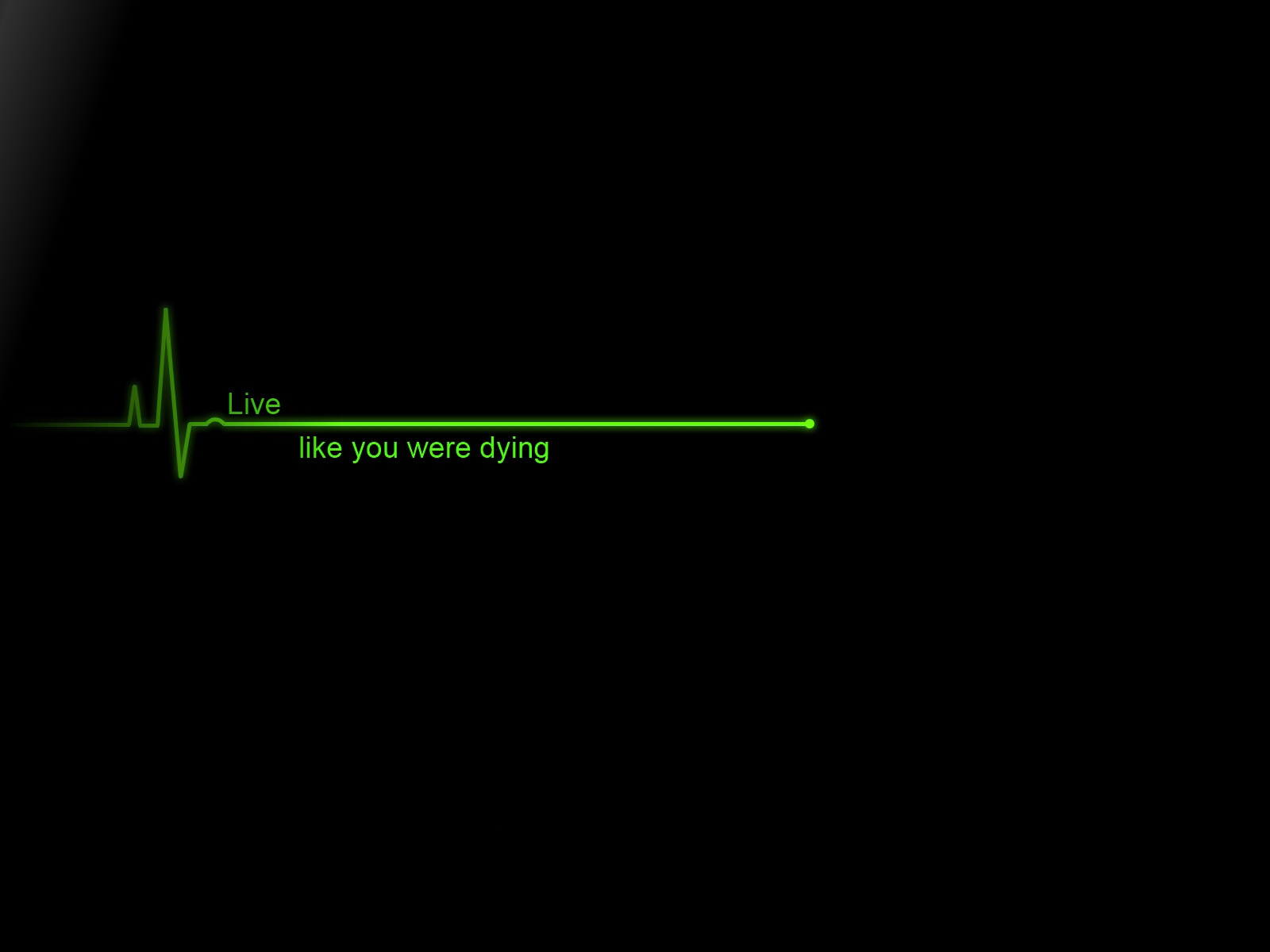 Live like you were dying for 1600 x 1200 resolution